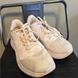 Avia Move Women’s Running Training Sneakers Size 7 Cream Pink Memory Foam